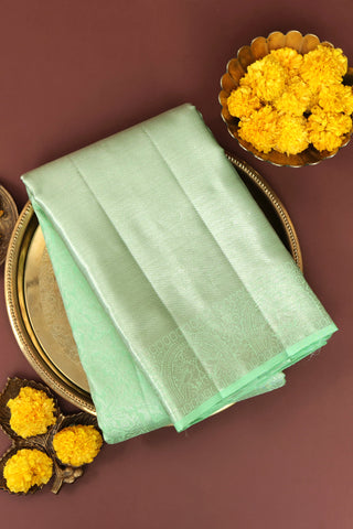 Kancheepuram Silk Sea Green Saree