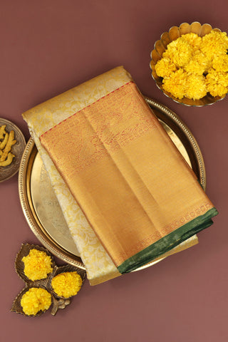 Kancheepuram Silk Gold Saree