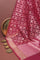 Designer Organza Pink Saree