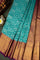 Kancheepuram Silk Sea Blue Saree