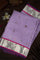 Zari Kota Cotton Buttis Lavender Saree