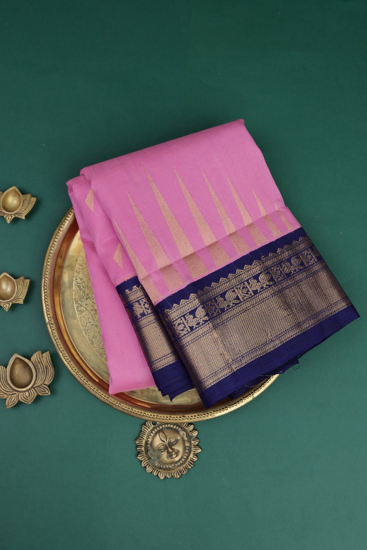 Kuppadam Sico Pink Saree