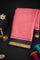 Mysore Crepe Buttis Onion Pink Saree