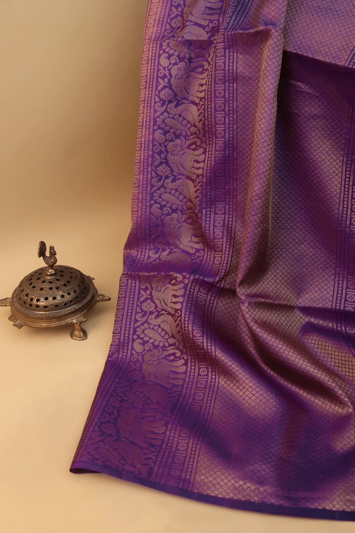 Coimbatore Silk Dual Colour Saree