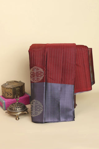 Coimbatore Silk Red Saree