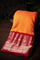 Tangy Orange Kanchi Bandhani Silk Saree