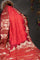 Reddish Pink Kanchi Bandhani Silk Saree