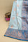 Banarasi Silk Powder Blue Saree