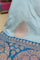 Banarasi Silk Powder Blue Saree