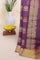 Chanderi Silk Magenta Saree