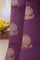 Chanderi Silk Magenta Saree