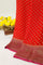 Banarasi Georgette Red Saree