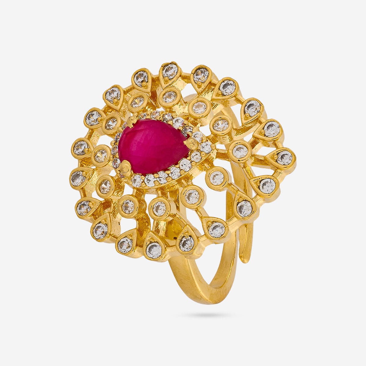 Zircon Finger Ring 193893