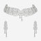Zircon Necklace 193106