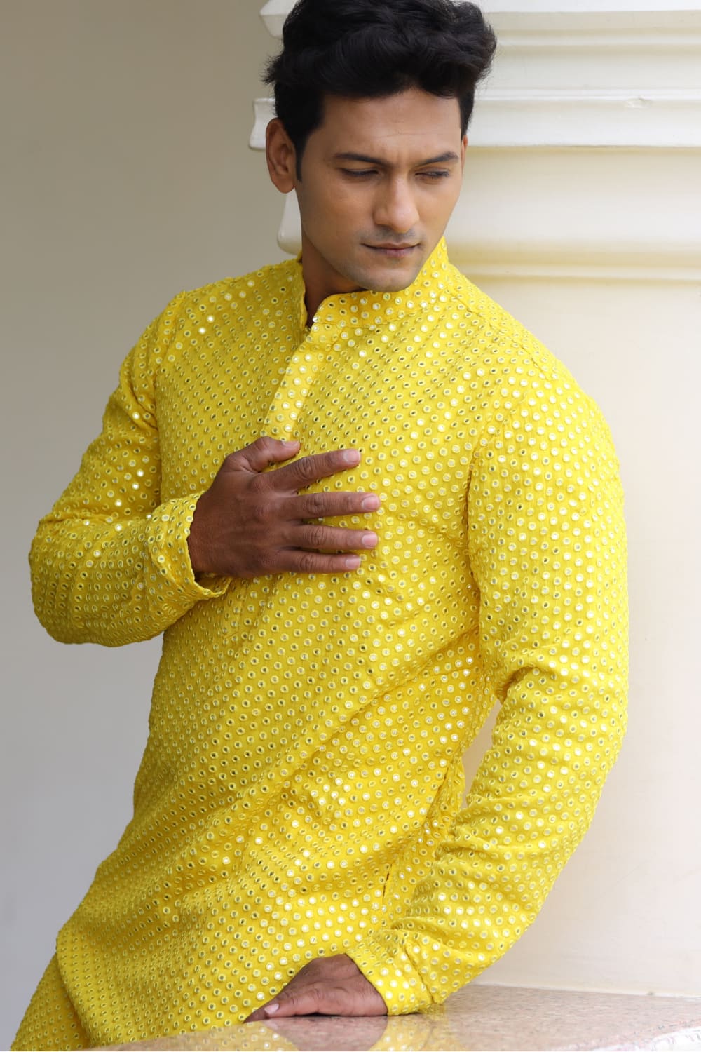 Ziba Yellow Kurta