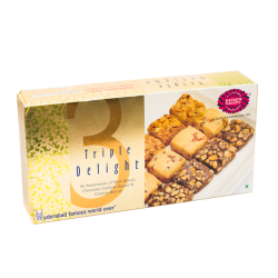 Triple Delight (Gold) Cashew, Choco Cashew , Fruit 600g