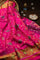 Mandir Pink & Purple Patan Patola Ikat Saree
